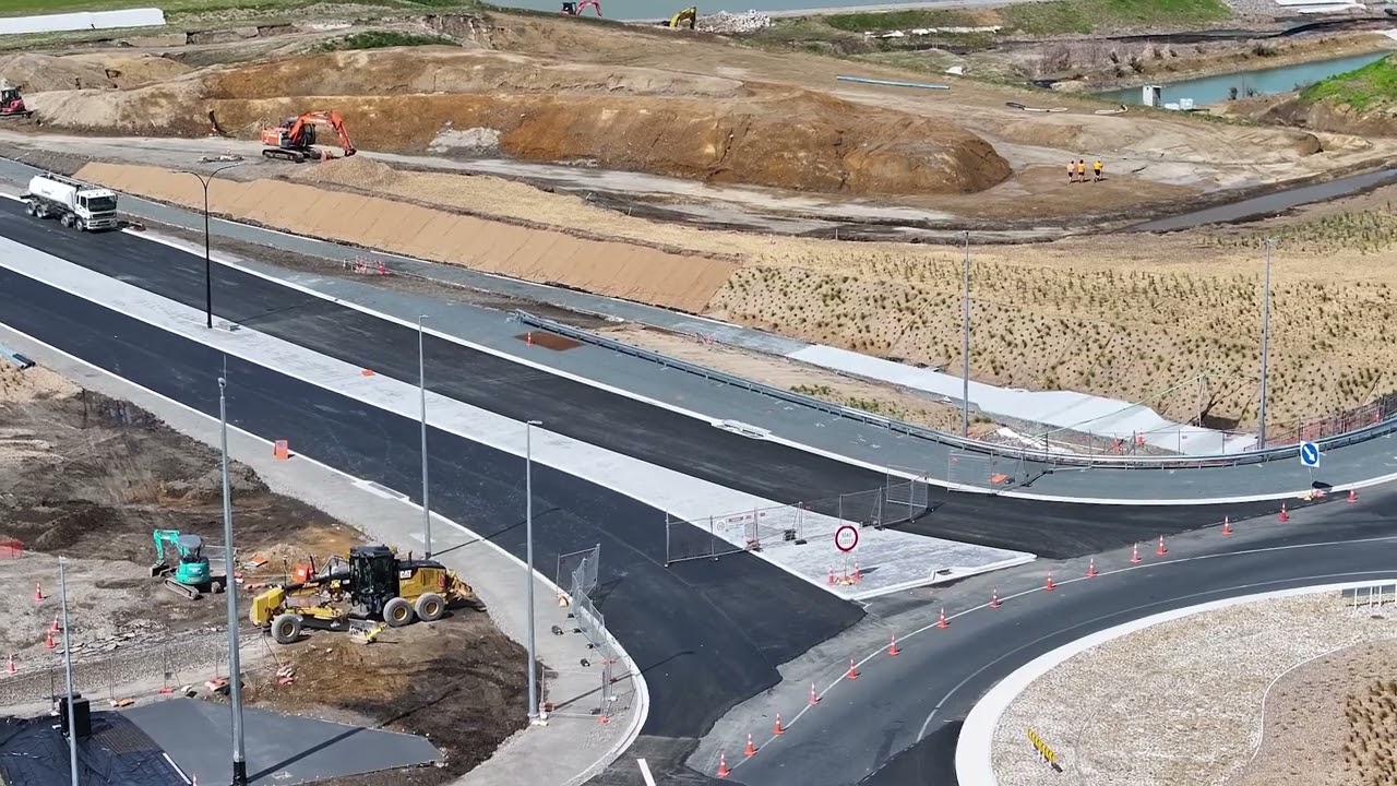 Tauriko Enabling Works flythrough – Redwood Lane area