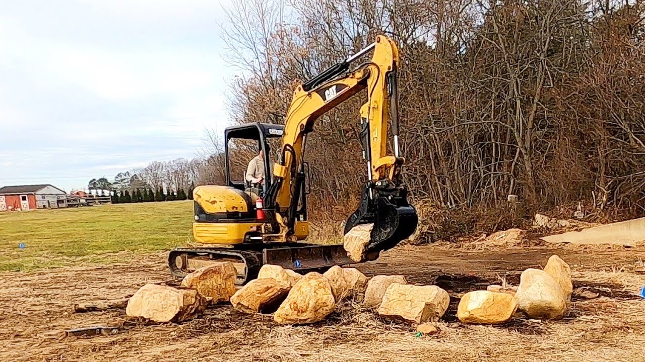 Installing a hydraulic thumb on my cat 305 excavator