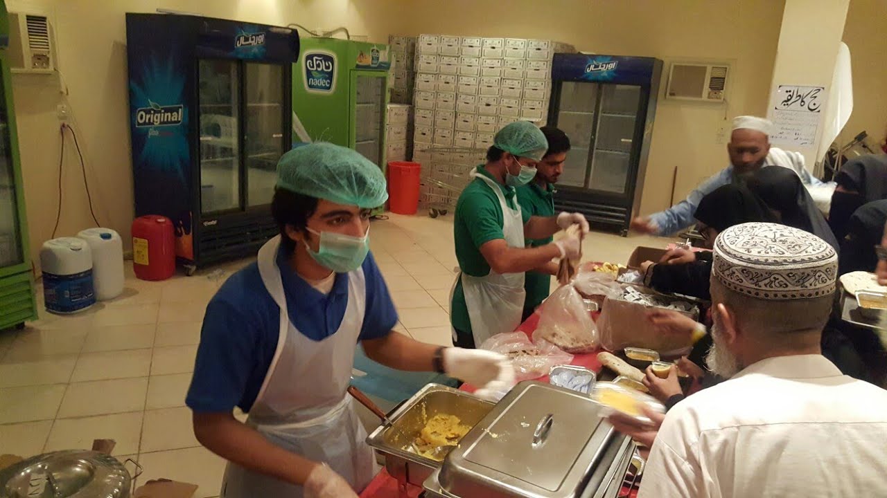 Makkah | Govt Hajj Scheme | Food Section at Aziziah, Makkah for Pakistanis