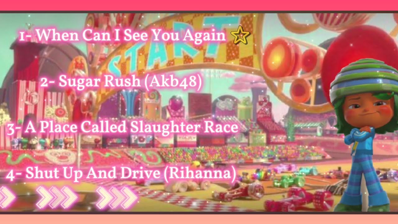 Mini playlist Wreck-It Ralph songs