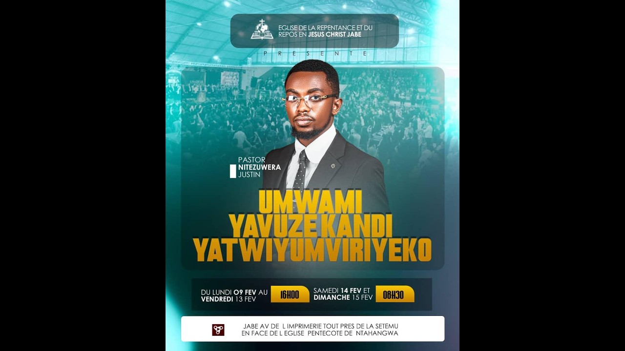 🔴 LIVE SERVICE SATURDAY 14/02/026// AMASENGESHO Y'INDWI // UMWAMI YAVUZE KANDI YATWIYUMVIRIYEKO//