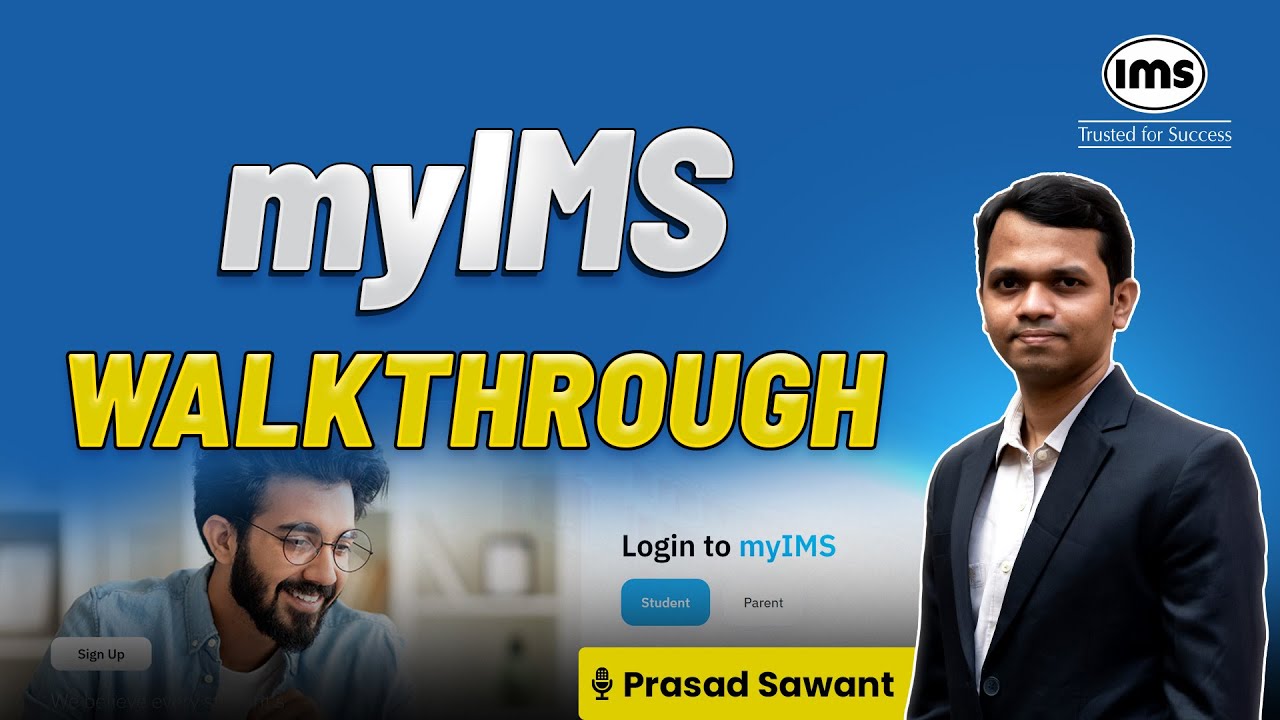 Как эффективно использовать myIMS? Подробное руководство по студенческому порталу IMS | Прасад Са...