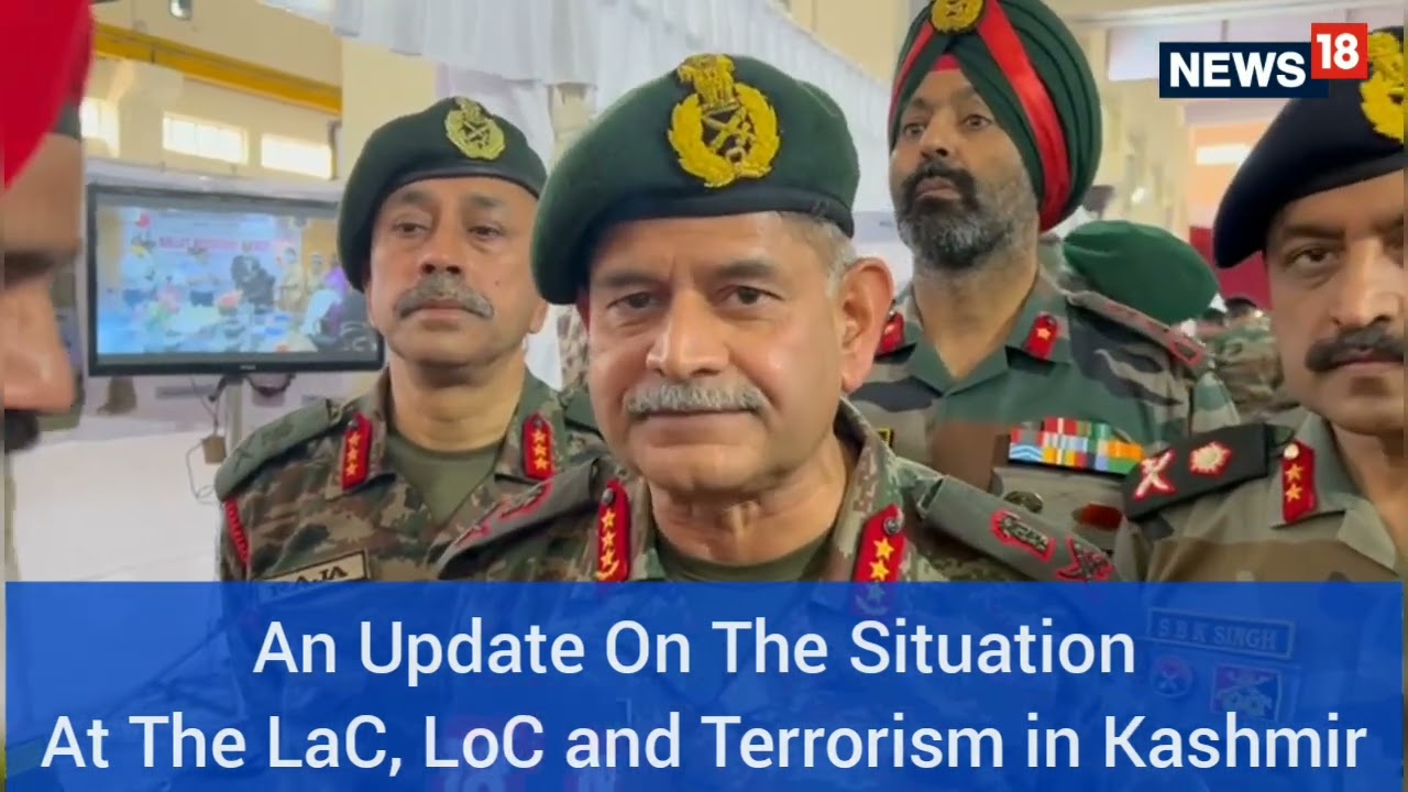 J&K News Today | Northern Army Commander, Lt Gen Upendra Dwivedi On Situation In Jammu & Kashmir