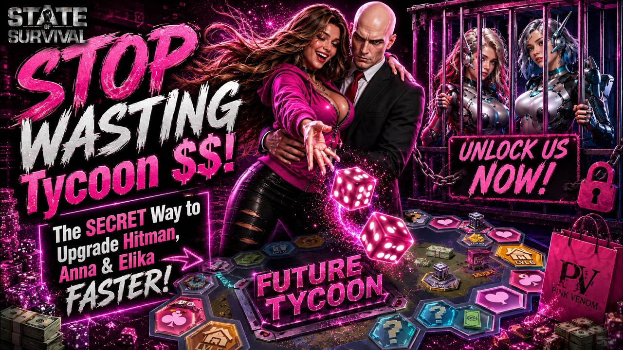 STOP WASTING Tycoon $$! 😱 The SECRET Way to Upgrade Hitman, Anna & Elika FASTER! | State of Survival