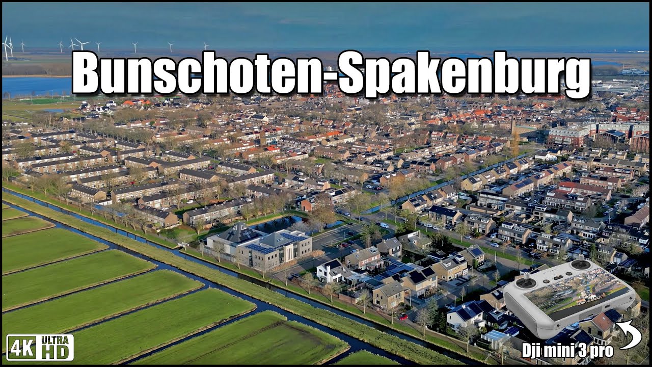 📍 Bunschoten-Spakenburg van Boven – Historie & Haven vanuit de Lucht!