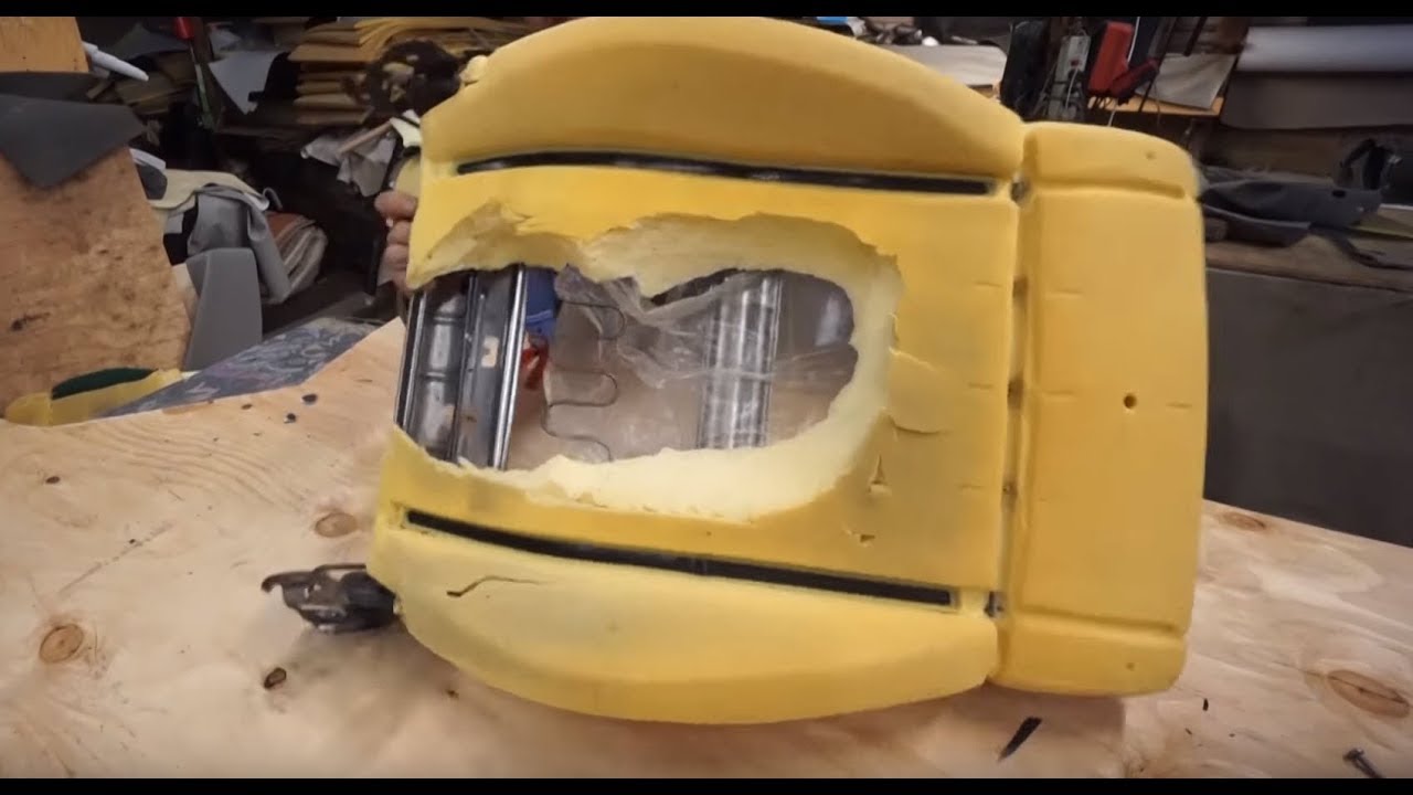 Como Reparar Espuma de un Respalado - How to Repair Backrest Foam