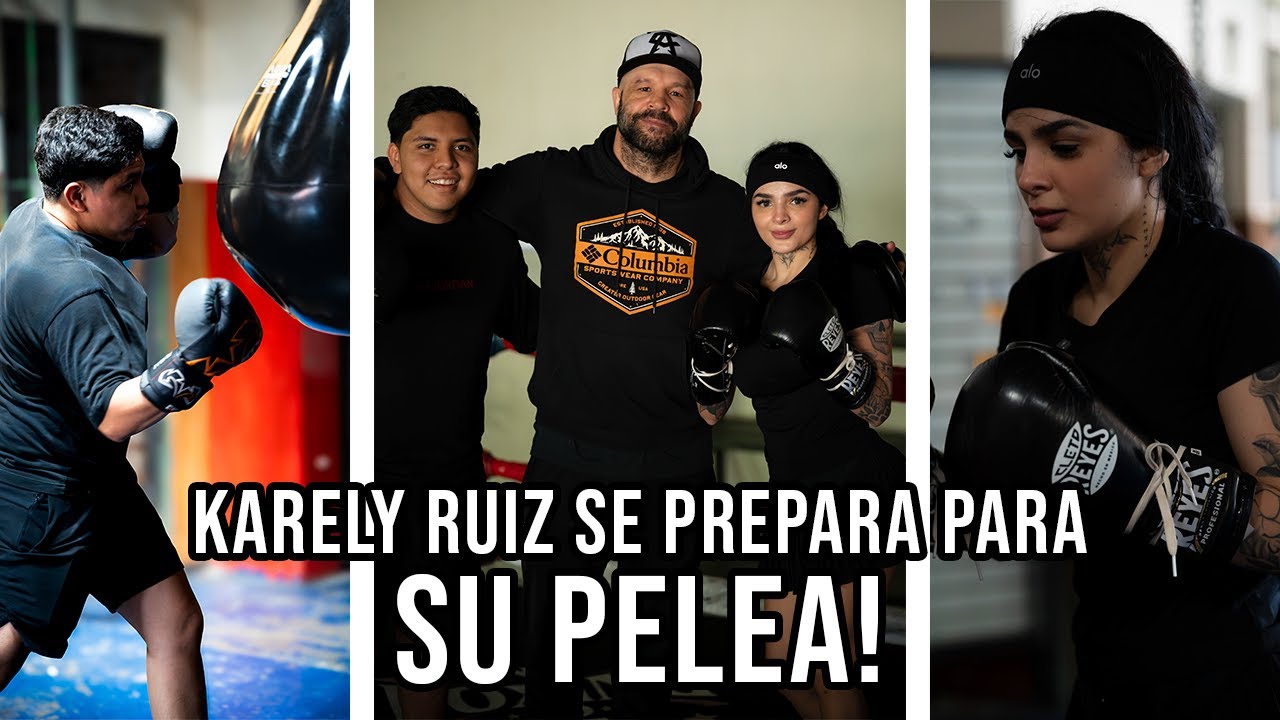 KARELY RUIZ se SUBE al RING con el HERMANO del CANELO ÁLVAREZ