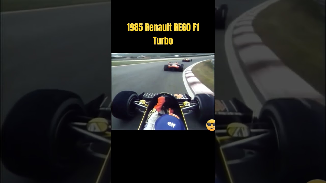1985 Renault RE60 F1 Turbo