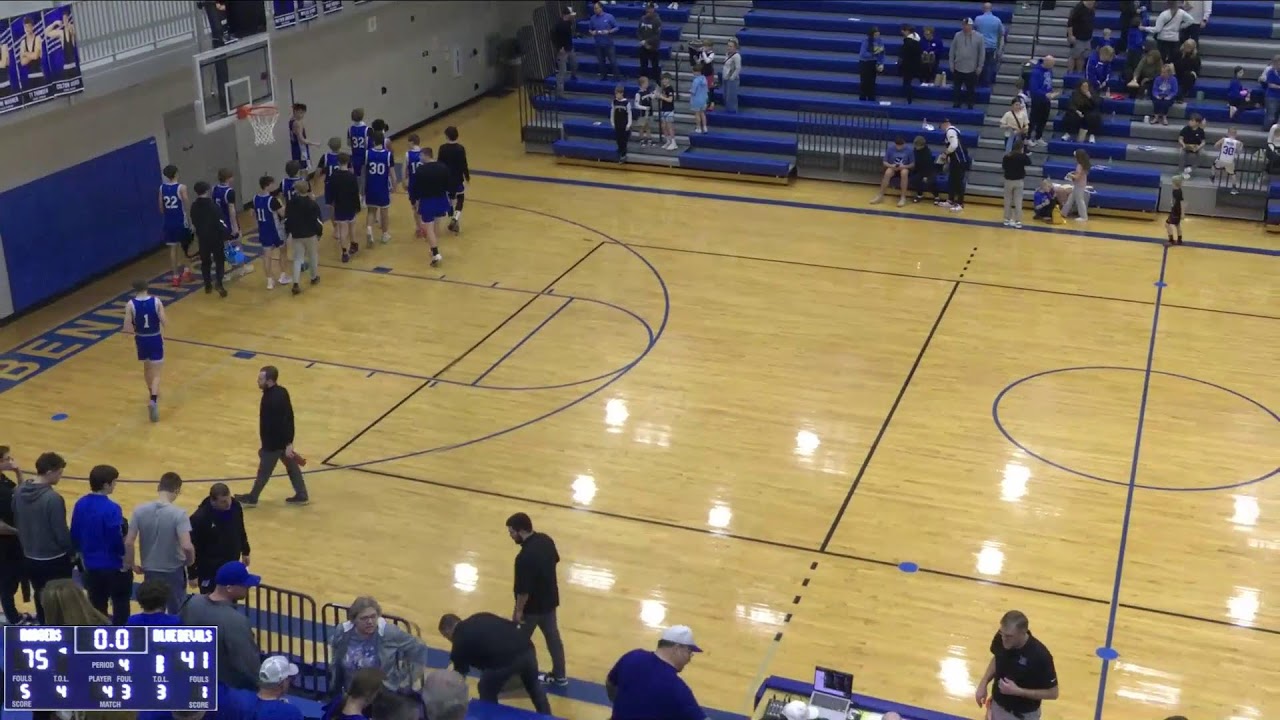 Bennington High School vs Plattsmouth High School Mens Varsity Basketball