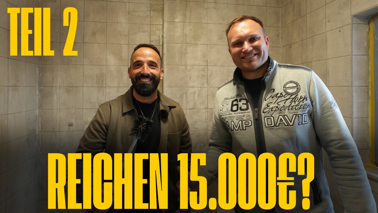 Für 15.000€ eine ganze Wohnung sanieren🏠✅