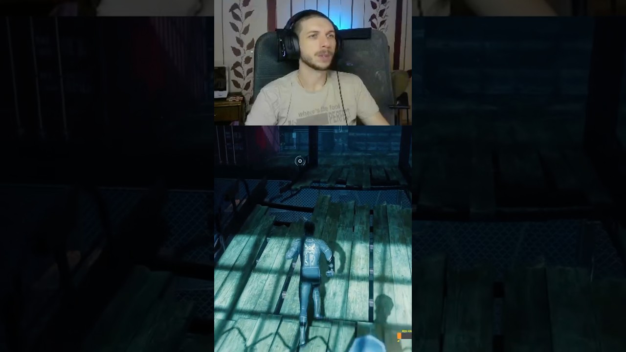 Коп - акробат #vesking #twitch #SpiderMan #SpiderManRemastered #MarvelGame