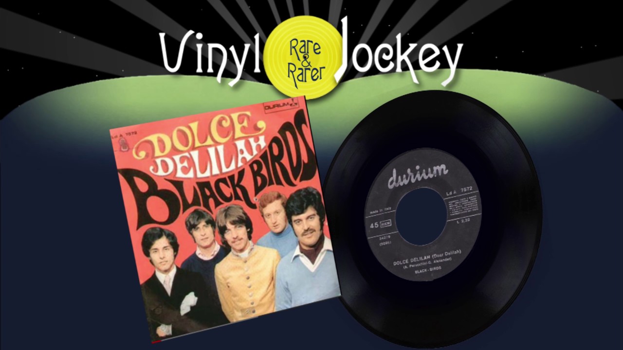 DOLCE DELILAH - BLACK BIRDS - TOP RARE VINYL RECORDS - RARI VINILI