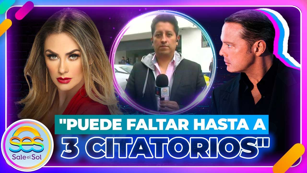 El DINERO que Luis Miguel debe a Aracely Arámbula estaría DETENIDO en la Fiscalía: Enlace en vivo