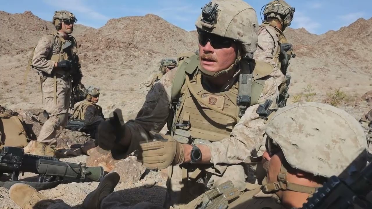 U.S. Marines of the 3rd Littoral Combat Team in Action at Range 400