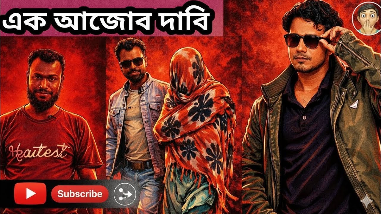 #এক আজোব দাবি😅মফিদুল ইছলাম🤣my Ne 360 official #new funny 😃 short film😄 comedy video 😅