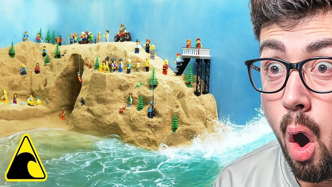 ASI SON LOS TSUNAMIS EN LEGO 😱
