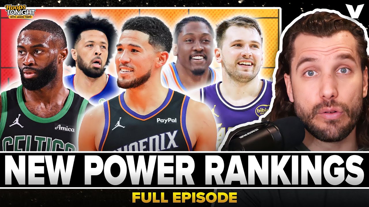 Reaction to EPIC Suns win vs. Thunder, Jaylen Brown leading red hot Celtics + NEW NBA Power Rankings