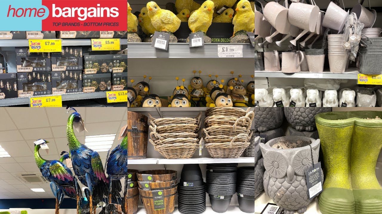 HOME BARGAINS GARDEN LIGHTS & DECOR NEW COLLECTION WITH PRICE JUNE 2022 | HB HAUL | TRAVELANDSHOP