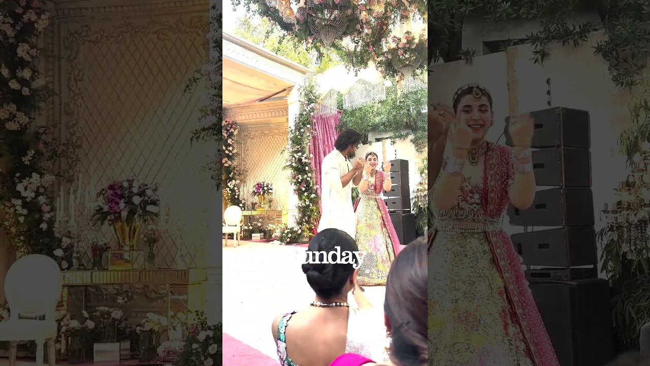 Mawra Hocane Wedding Dance | Mawra Hussain Entry | Urwa Hocane Amazing Dance Performance