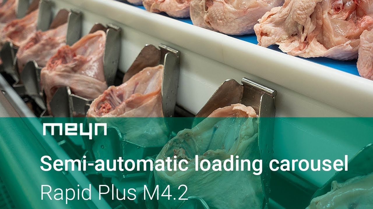 Semi Automatic Loading carousel - Meyn® Rapid Plus M4.2