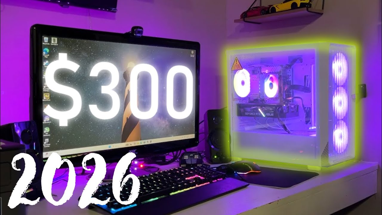 Budget $300 Gaming PC for 2026! (USD)