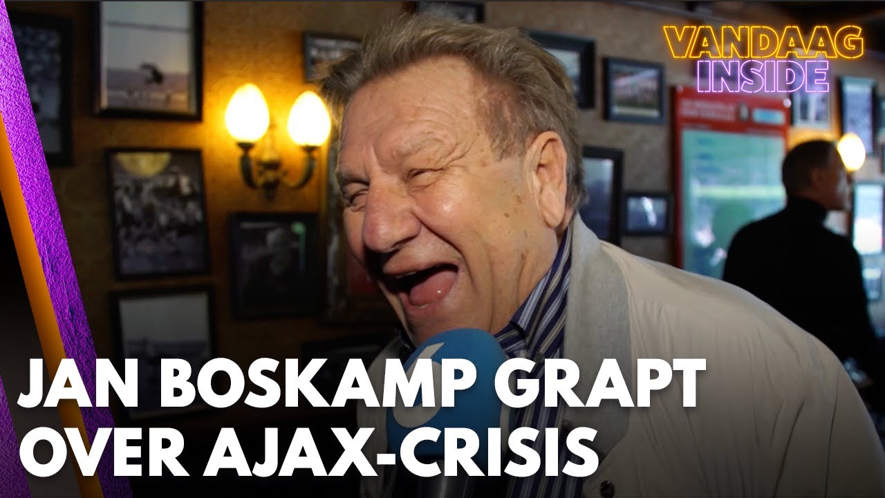 Jan Boskamp grapt over Ajax-crisis: &rsquo;Nu is het jullie beurt!&rsquo; | VANDAAG INSIDE