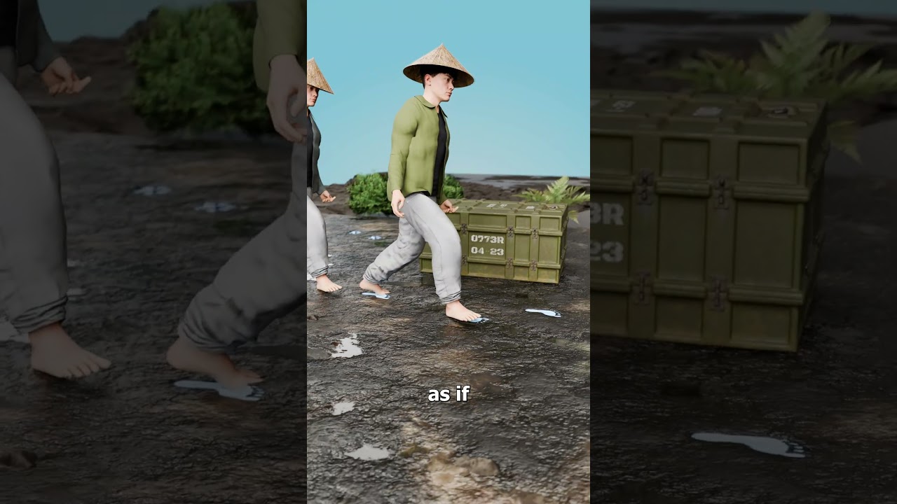 Disguising Footprints In WWII 😨