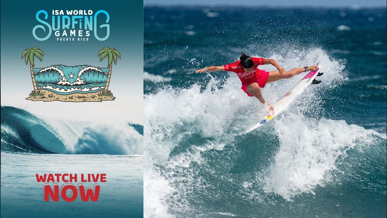 WEBCAST - Competition Day 8  - 2024 ISA World Surfing Games