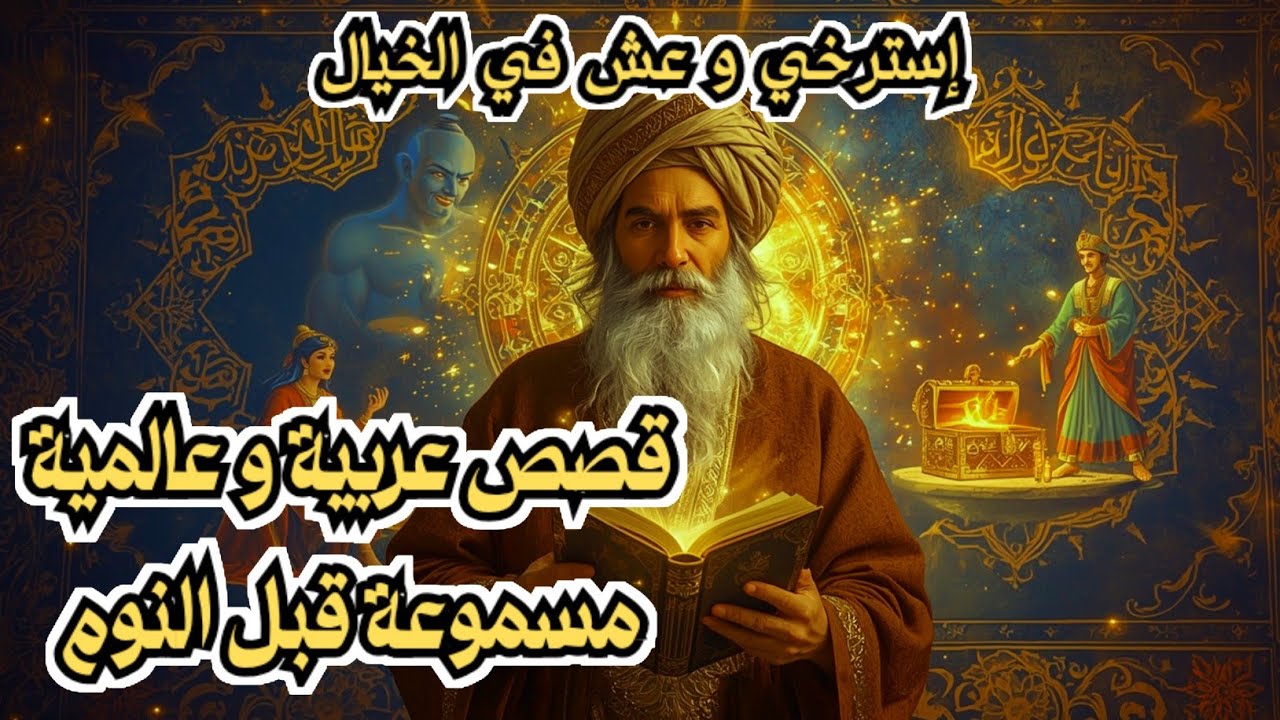 قصص طويلة مسموعة قبل النوم،أريحوا أعينكم و أنصتوا بقلوبكم،صوت الحكايات