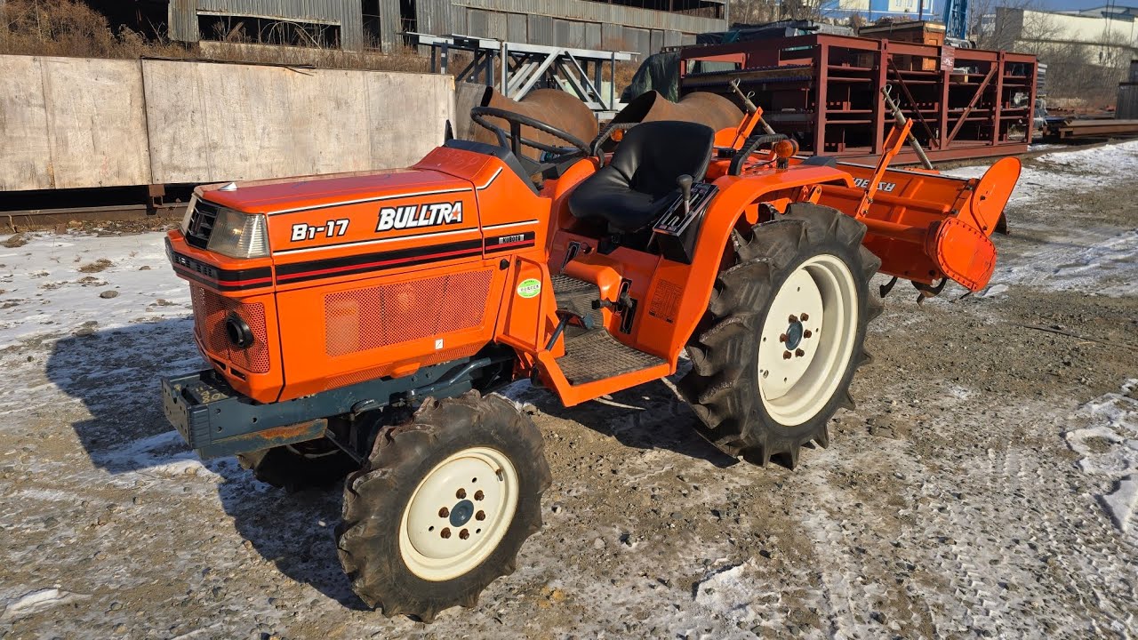 KUBOTA B1-17 !!405м/ч!! 4ВД,ОТЛИЧНОЕ СОСТОЯНИЕ, АВТО ГЛУБИНА-ГОРИЗОНТ, ВО ВЛАДИВОСТОКЕ 