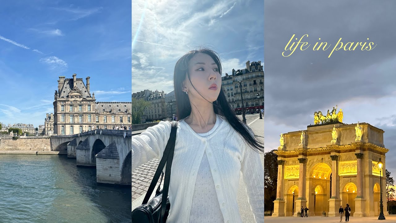 spend a day with me in paris (vlog) 🇫🇷🍵 matcha, journaling, mindless walking, visiting cute shops