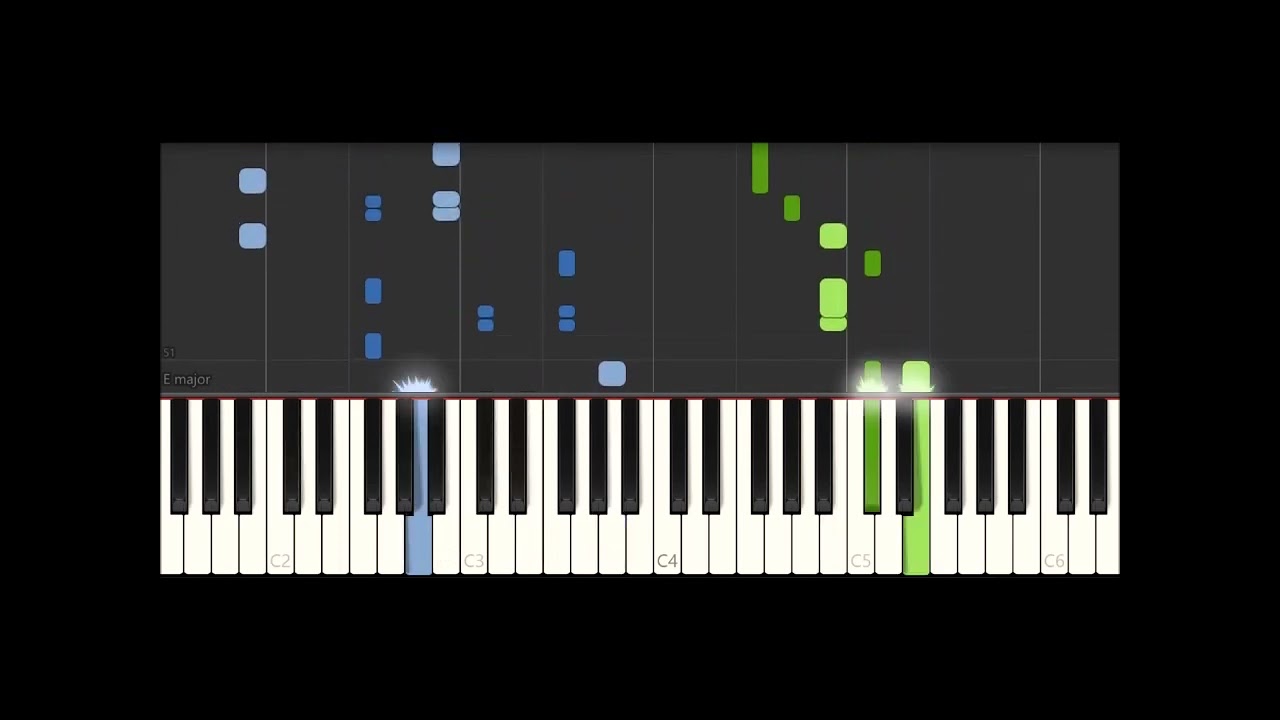 Shakira - Whenever, Wherever (Piano Solo) Synthesia