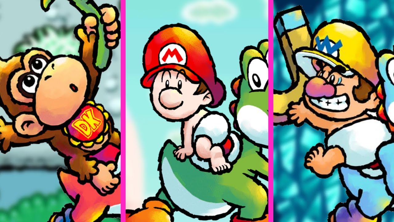 All Babies Gameplay | Yoshi's Island DS