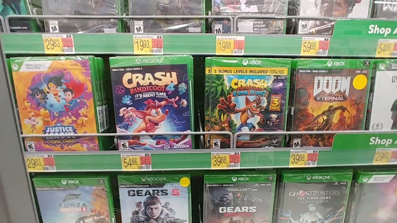XBOX Games at Walmart - Aug 2023