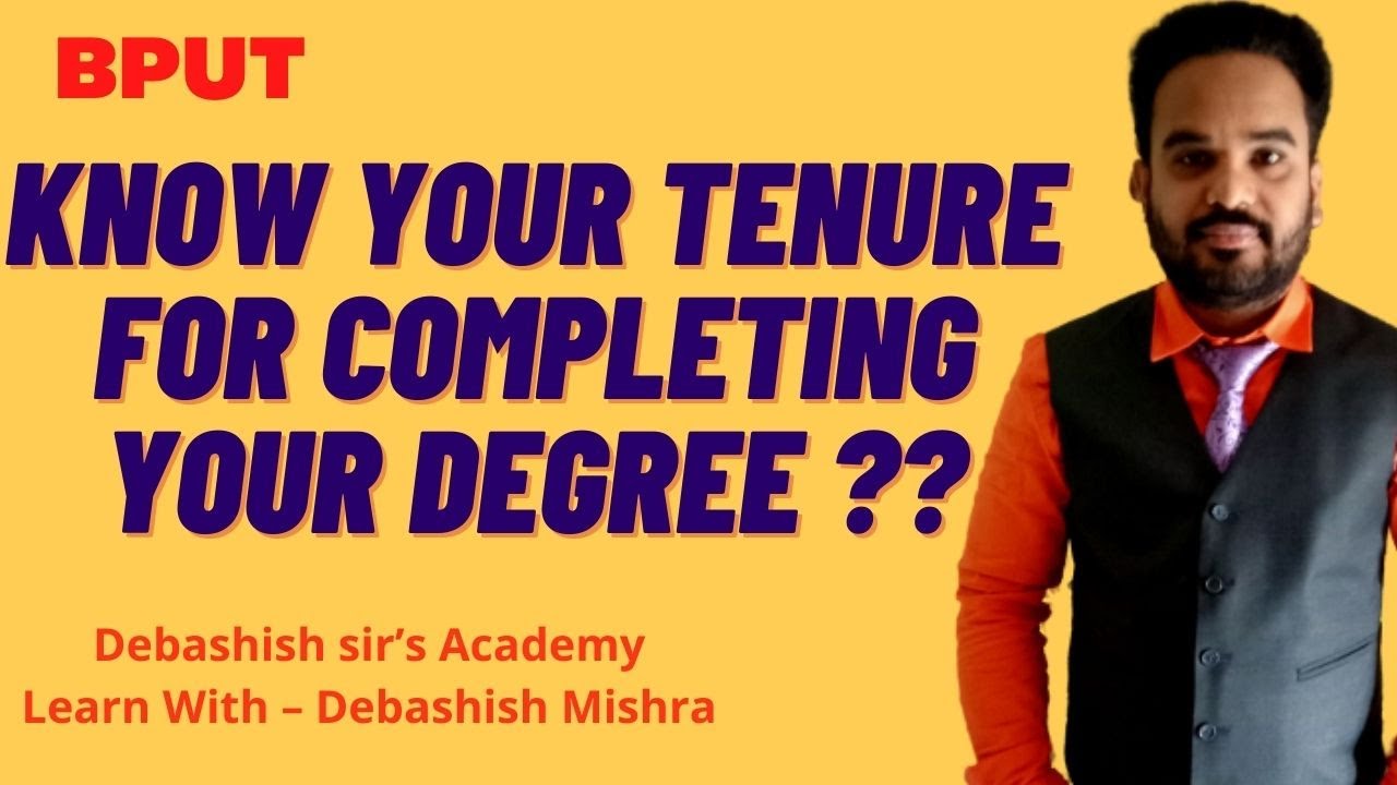 KNOW YOUR TENURE FOR COMPLETING YOUR DEGREE ?? DETAILS ALL ABOUT READMISSION.