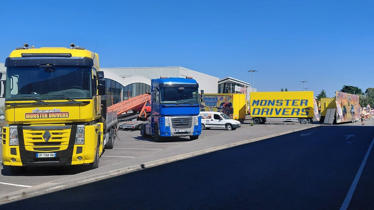 Cascadeur monster drivers 2025 au pouliguen 