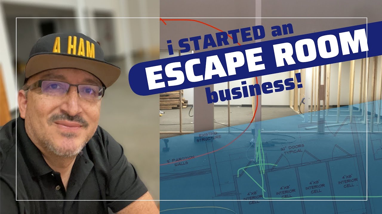 I started an #ESCAPEROOM #Business! Part 1