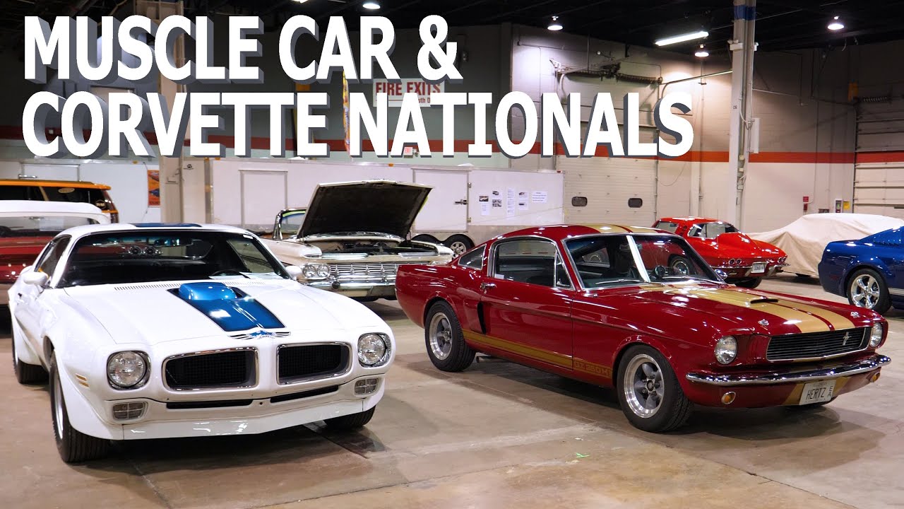🇺🇸 Muscle Car and Corvette Nationals Car Show Walkthrough (MCACN) - Chicago IL [4K]