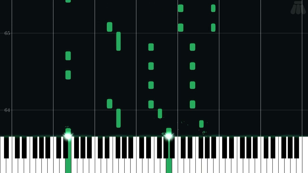 Viridian Forest - Pokémon Red Version & Pokémon Blue Version - Easy Piano Tutorial