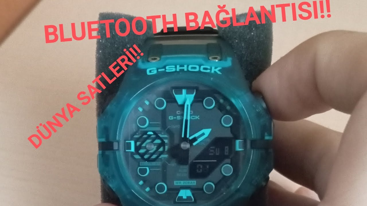 casio gshock GA-B001 kutu açılımı inceleme(en iyi fiyat performans g shocku?)