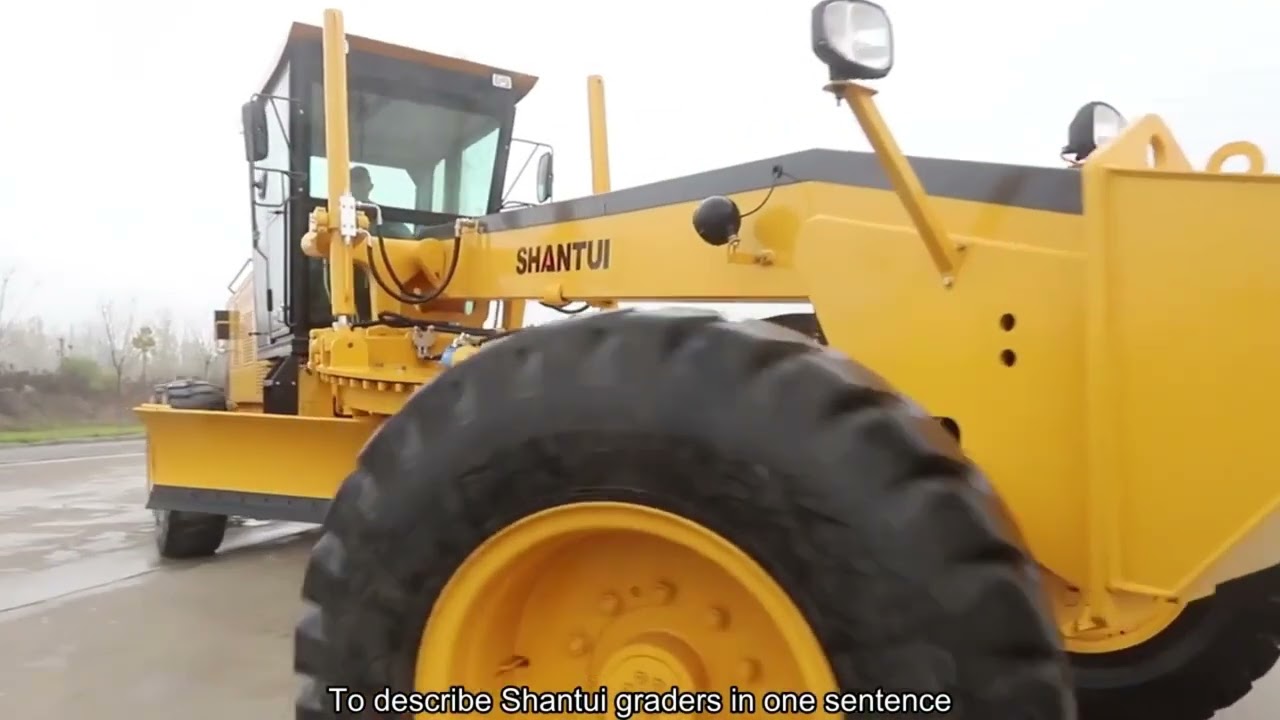 Very powerful Shantui grader