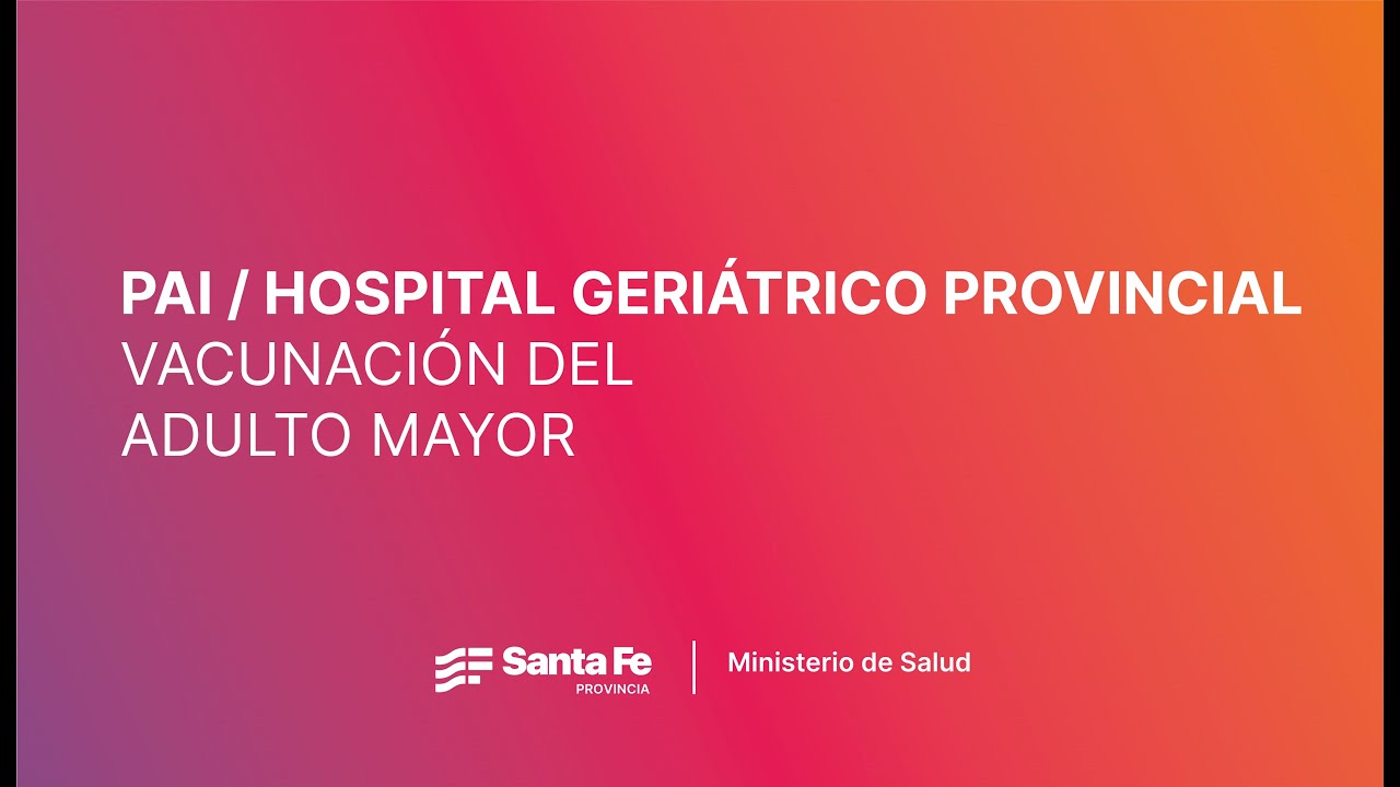 VACUNACIÓN DEL ADULTO MAYOR