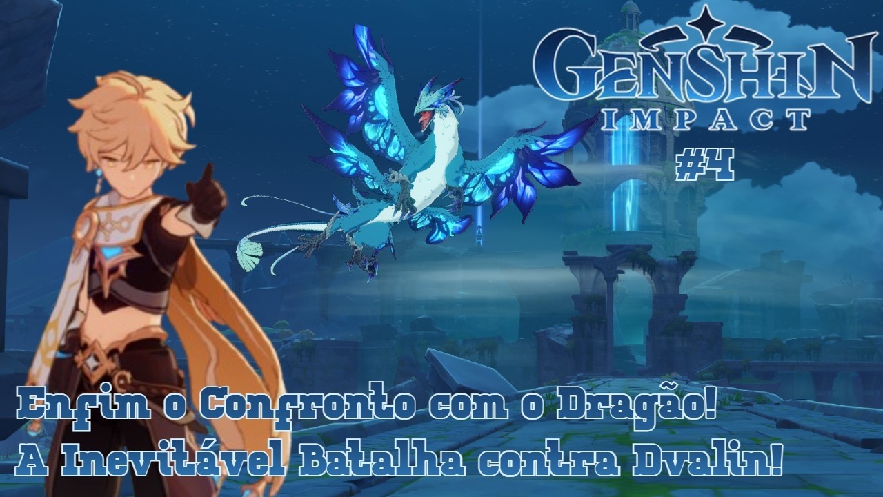 Enfim o Confronto com o Dragão?! A Inevitável Batalha contra Dvalin! - Genshin Impact