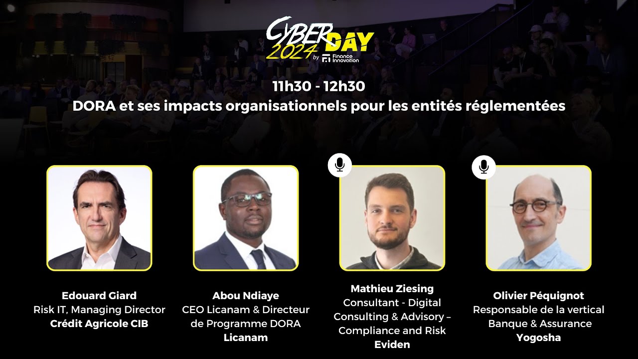 Auditorium - DORA et ses impacts organisationnels pour les entités réglementées