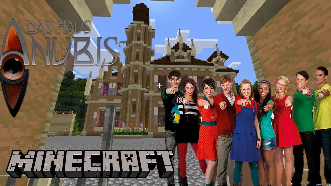 Das Haus Anubis - Het Huis Anubis 👁✋️ in Minecraft 2022 #SIBUNA