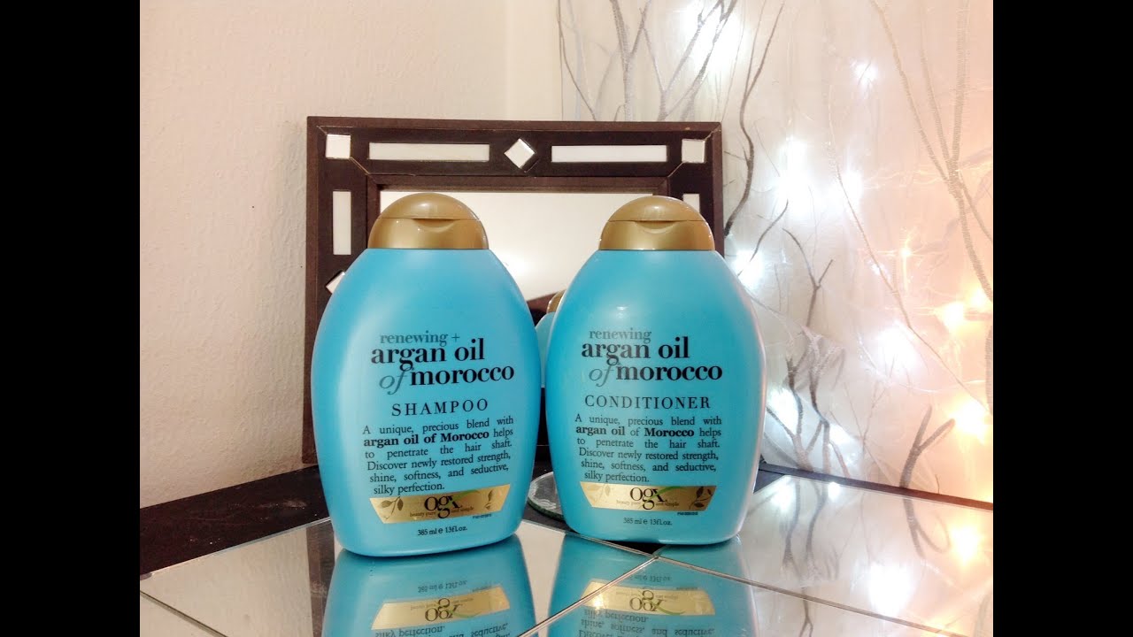 Reseña del Shampoo y Acondicionador de Argan oil of Morocco de OGX