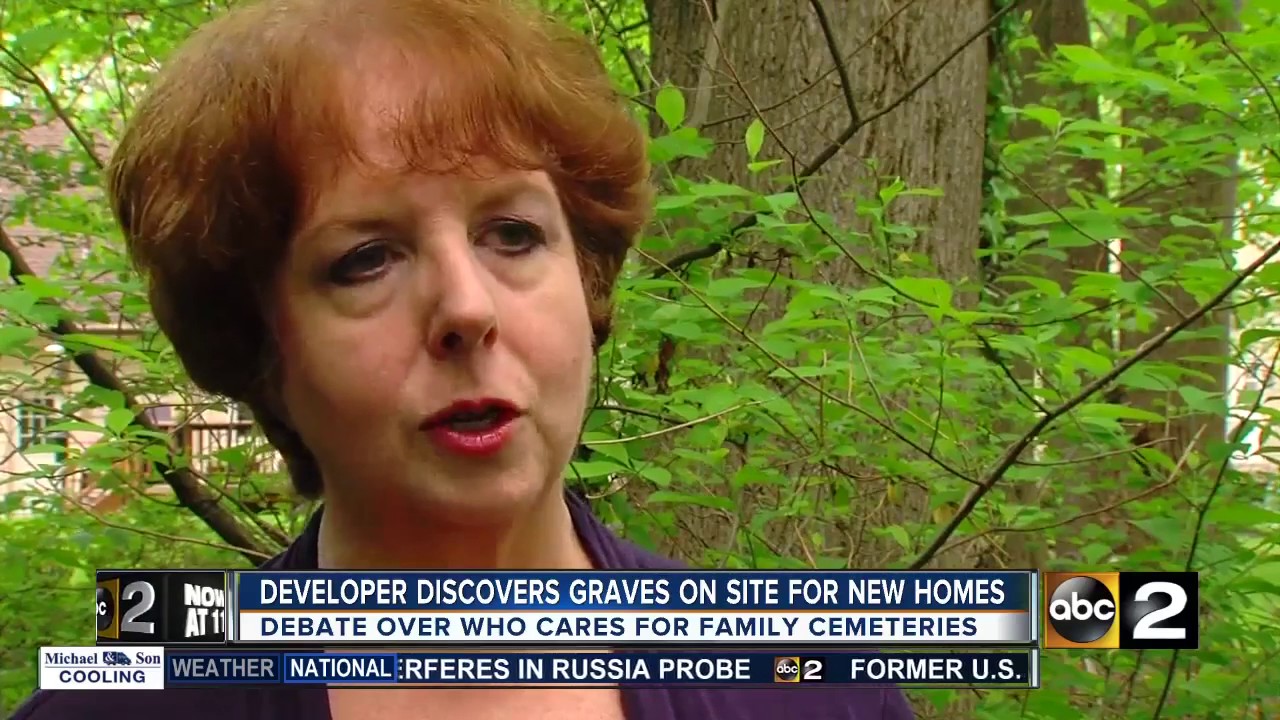 Family cemetery discovered on land slated for new homes