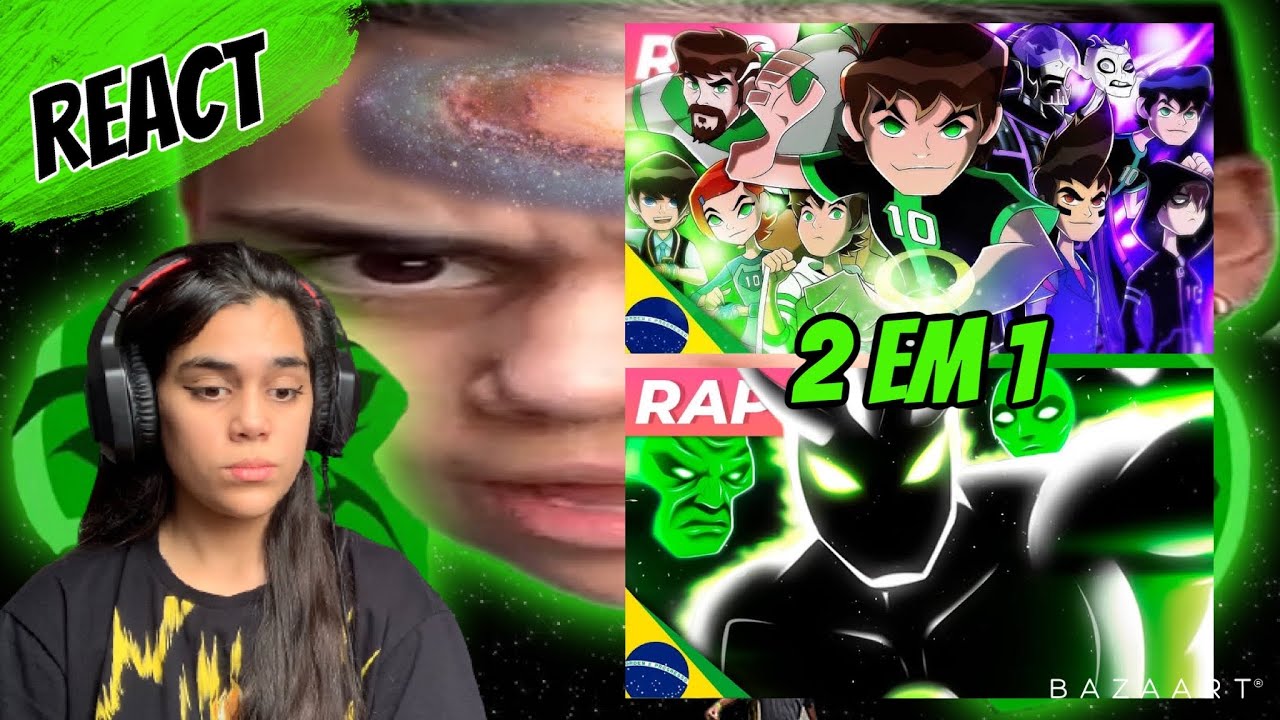 REACT | Rap do Ben 10 (Omniverse) - NÃO HAVIA MAIS O BEN | Rap do Alien X (Ben 10) - RAÇA ABSOLUTA