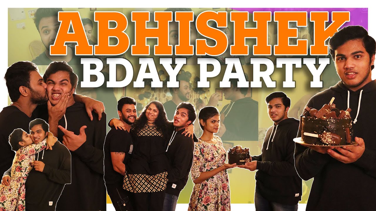 Abhishek's Birthday Party | Birthday Celebration with family and friends | appulovesappu