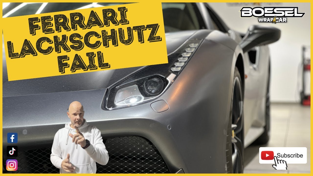 🟨 So sollte eine Lackschutzfolierung nicht aussehen ❗️❗️ / BOESEL.nrw